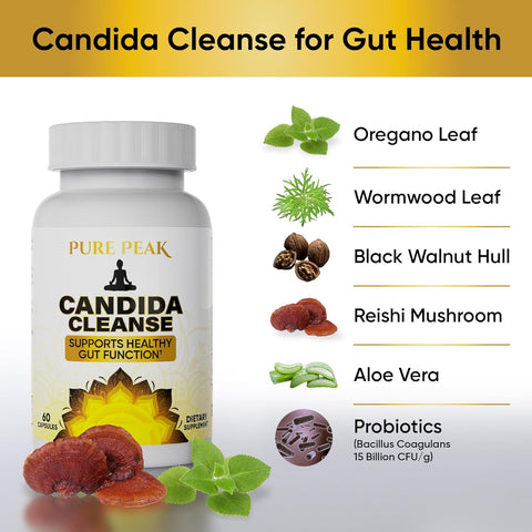 Image of Candida Cleanse – Apoyo Natural para la Salud Intestinal y del Colon