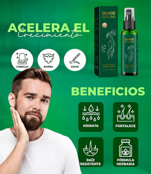 OUHOE™ - ELIXIR PARA EL CRECIMIENTO CABELLO Y BARBA