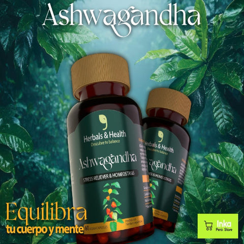 Image of Ashwagandha - Fórmula natural contra el estrés físico y mental.