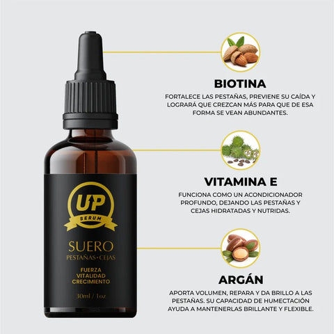 Image of Serum Up® Alargamiento de pestañas y cejas