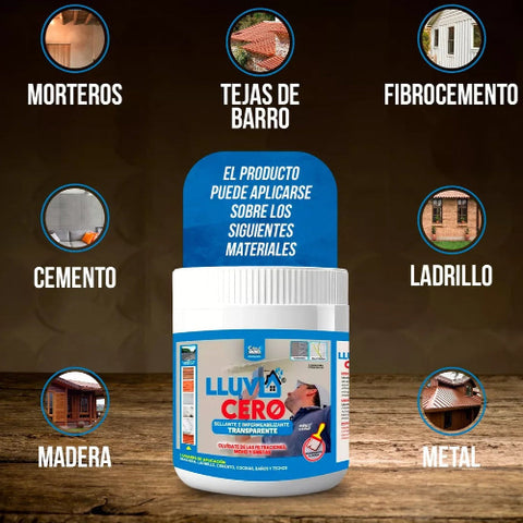 Image of Lluvia CERO 500ML Impermeabilizante transparente.