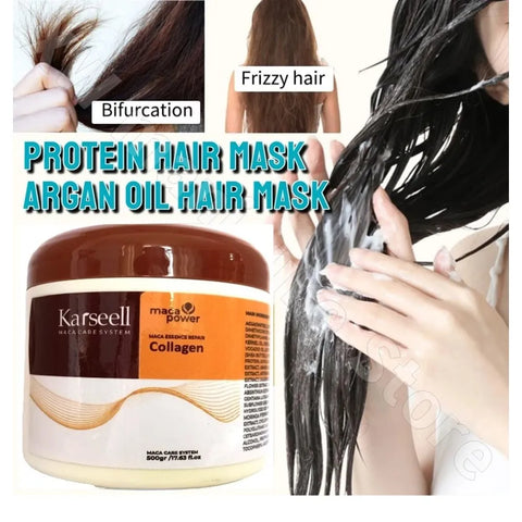 Image of Karseell – Tratamiento profundo con colágeno para reparar y revitalizar tu cabello | 500ml